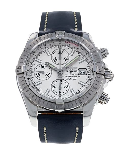 breitling chronomat evolution rubber strap|breitling chronomat evolution a13356 price.